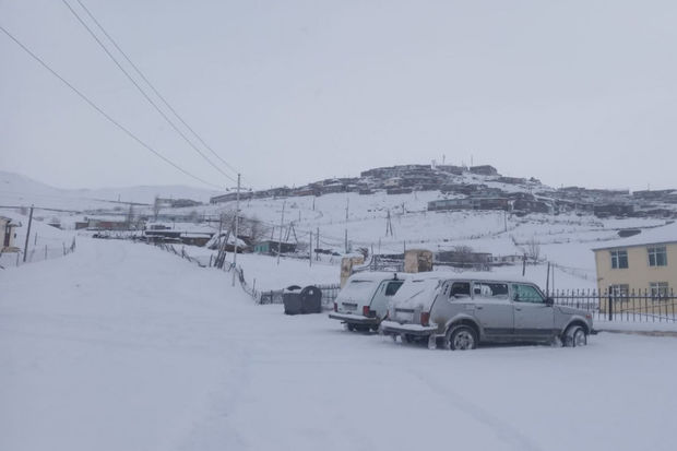 Qubada qarın hündürlüyü 20 santimetrə çatdı - FOTO