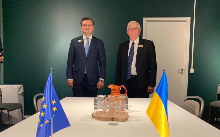 Ukrayna XİN başçısı ilə Aİ nümayəndəsi arasında telefon danışığı olub