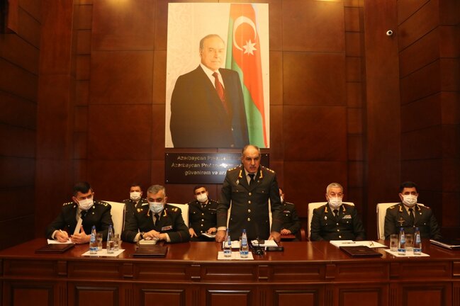 Hərbi Prokurorluqda kollegiya iclası keçirilib - FOTOLAR