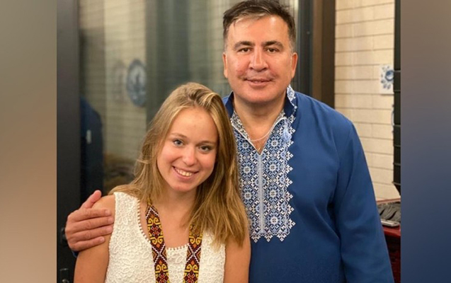 Saakaşvilinin sevgilisi onunla görüşə buraxılmadı