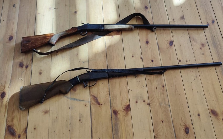 Lənkəranda qanunsuz ov edən şəxslər saxlanılıb