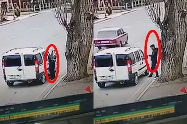 В Гяндже задержан мужчина, подозреваемый в кражах из автомобилей