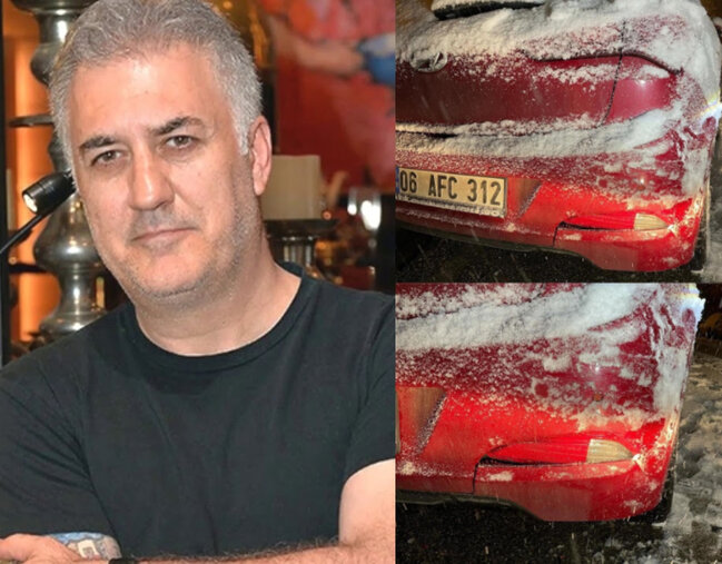 Azərbaycan əsilli aktyor qəzaya düşdü - Vurduğu avtomobilin sahibini axtarır - FOTO