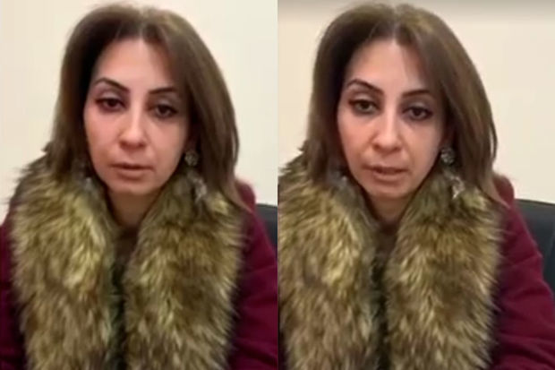 В Баку избита женщина - ВИДЕО