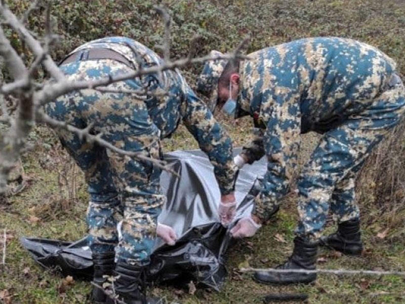 Cəbrayılda daha bir erməni hərbçinin meyiti tapıldı