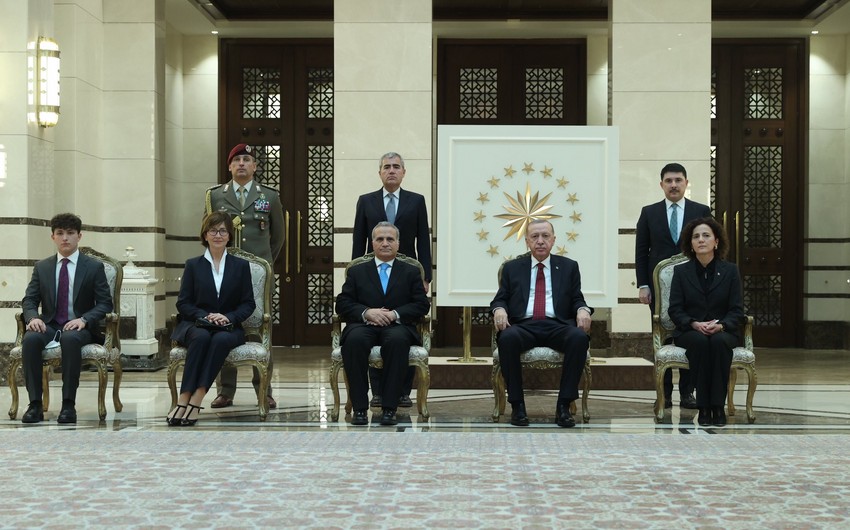 Ərdoğan ABŞ və İtaliyanın yeni səfirlərinin etimadnaməsini qəbul edib