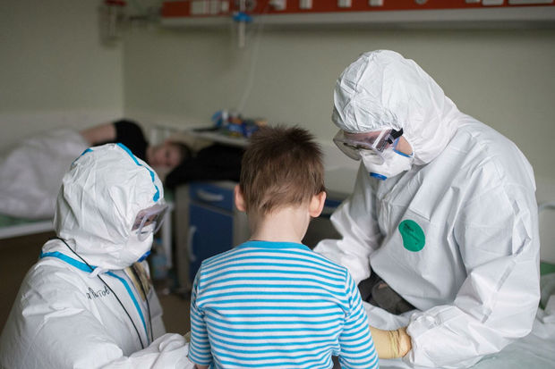 Moskvada koronavirusla xəstəxanaya yerləşdirilən uşaqların sayı kəskin artıb