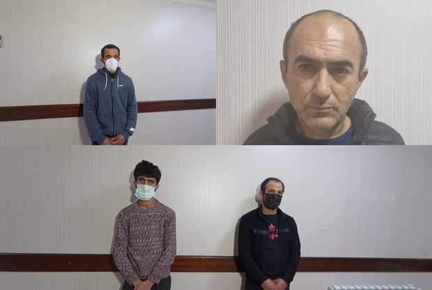 Уджарская полиция в ходе операции задержала четырех человек - ФОТО