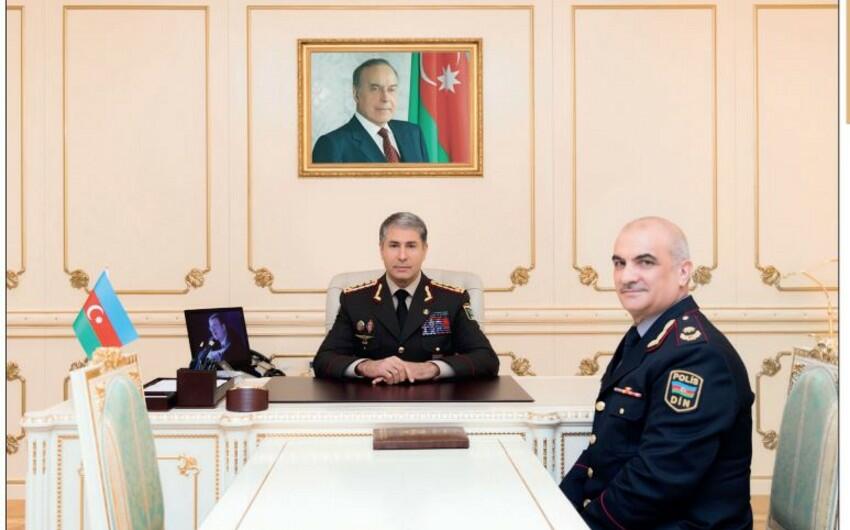 Nazir təqaüdə çıxan generalları yola saldı - FOTO