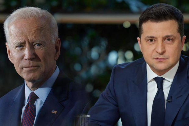 Baydenlə Zelenski Ukrayna-Rusiya arasındakı vəziyyəti müzakirə etdi
