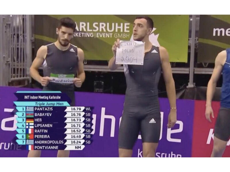 Almaniyada medal qazanan Azərbaycan atleti qələbəsini şəhidlərə həsr edib