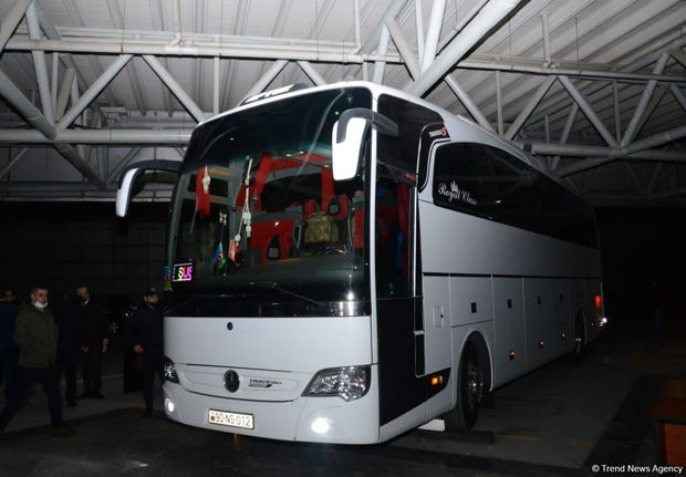 Из Баку в Шушу отправился очередной пассажирский автобус - ФОТО/ВИДЕО