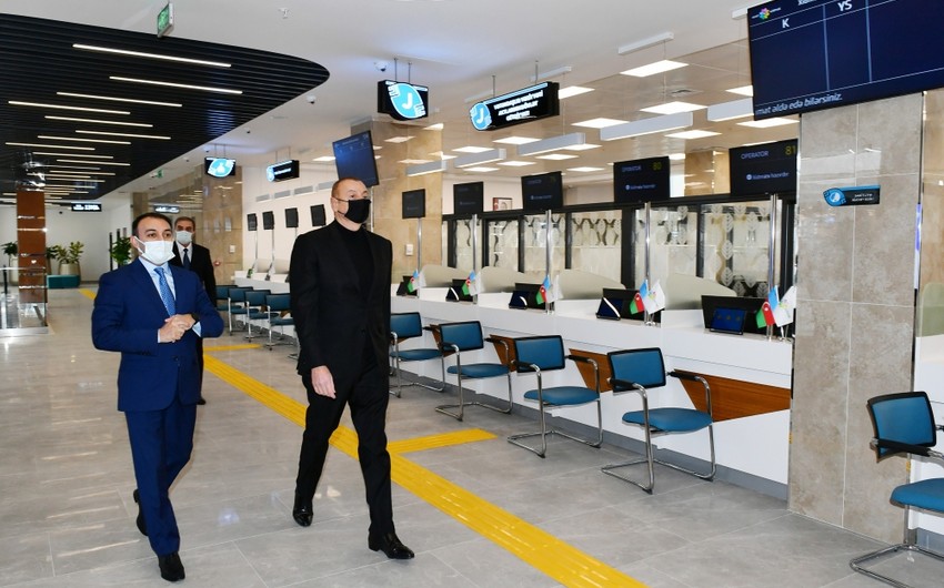 Prezident 2 saylı Gəncə regional “ASAN xidmət” mərkəzinin açılışında iştirak edib - YENİLƏNİB
