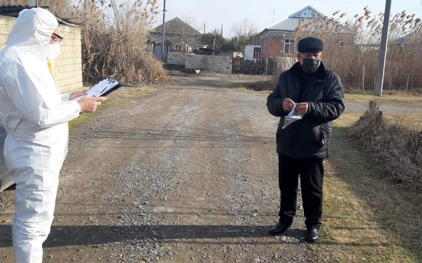 Sabirabadda yaşadığı ünvanı tərk edən COVID-19 xəstələri saxlanılıb