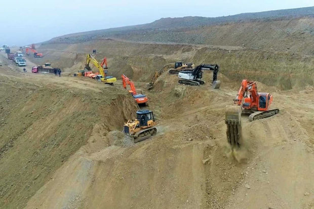 Talış-Tapqaraqoyunlu-Qaşaltı sanatoriyasına gedən avtomobil yolunun inşası davam etdirilir – FOTO