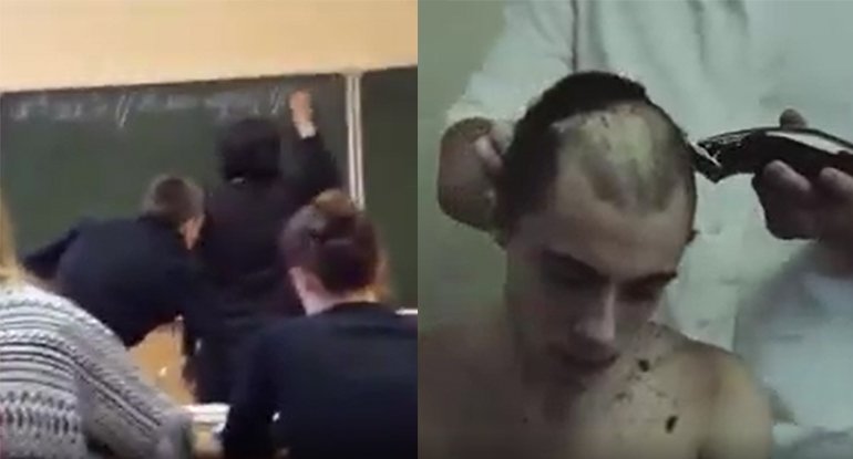 Tərbiyəsiz şagirdin