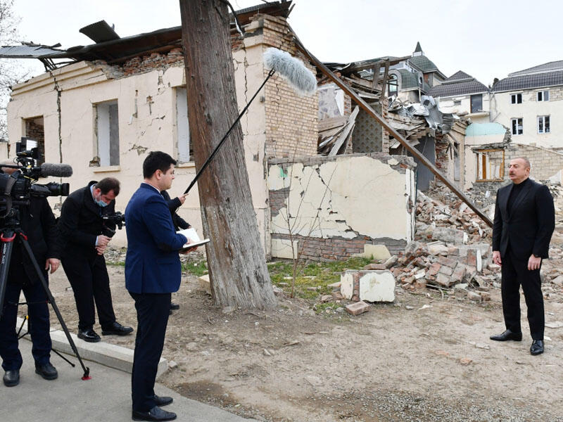 Prezident İlham Əliyev AZƏRTAC-a müsahibə verib - FOTO