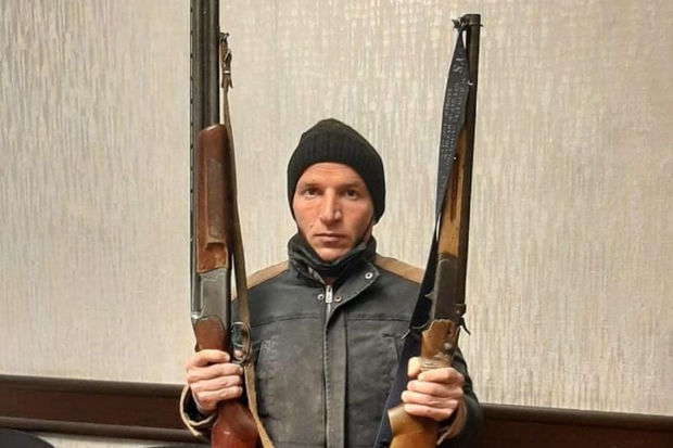 Şabran sakinindən iki ədəd silah aşkarlandı