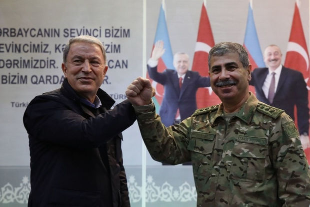 Zakir Həsənov və Hulusi Akar görüşdü - VİDEO