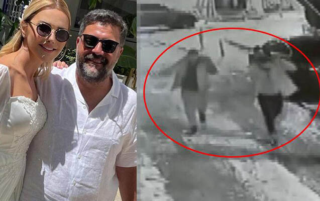 Ece Erkenin ərini güllələyənlərin qaçış anı - Video