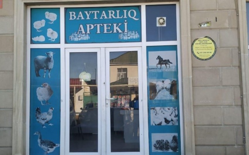 Qazaxda qanunsuz işləyən baytarlıq apteki aşkarlanıb