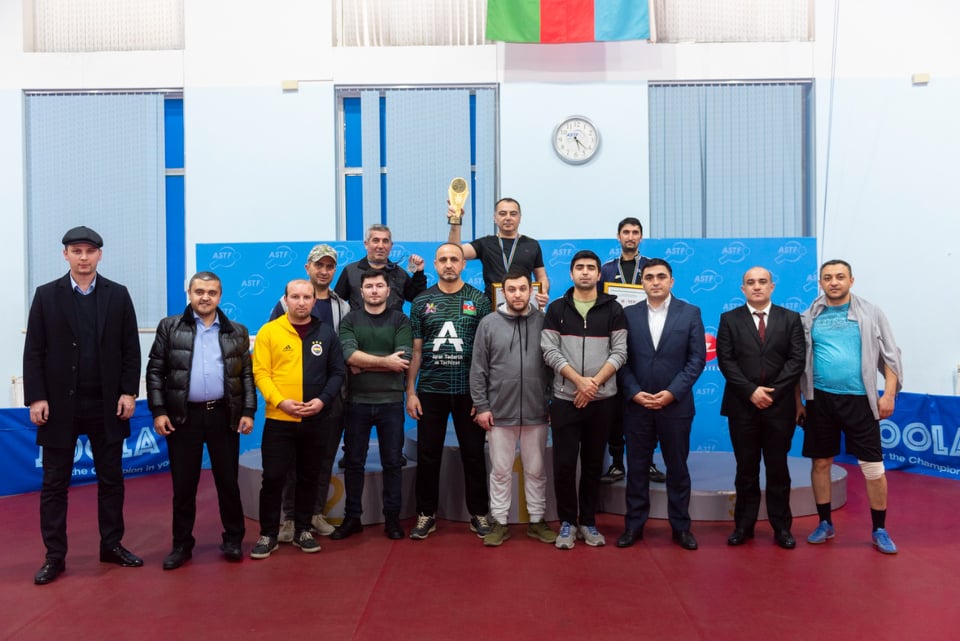 Kənd Təsərrüfatı Nazirliyinin əməkdaşları arasında keçirilən stolüstü tennis turniri başa çatıb