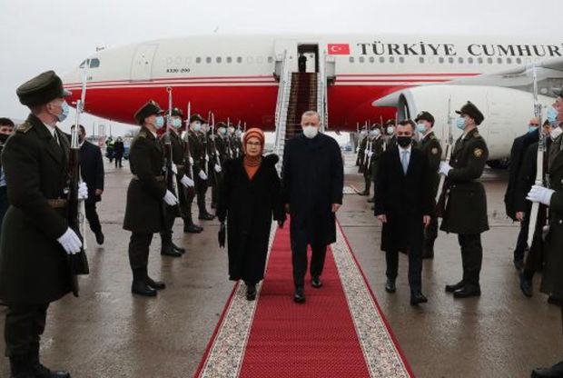 Ərdoğan Ukraynaya gedib - FOTO