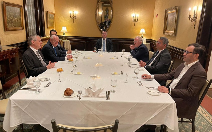 Azərbaycan, Türkiyə və İsrailin ABŞ-dakı səfirləri görüşüb