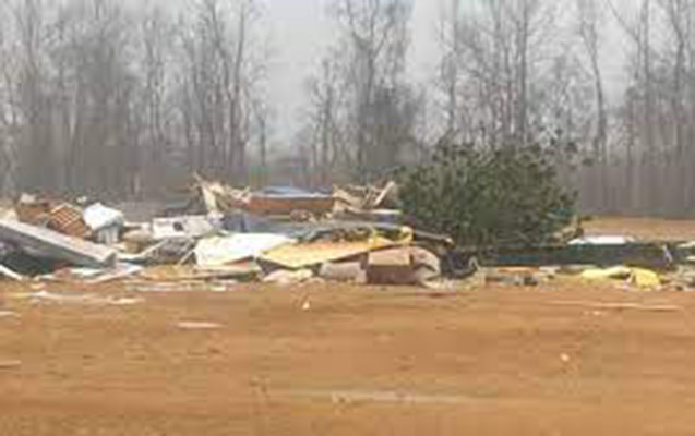 ABŞ-da tornado, 1 ölü, 8 yaralı - Video