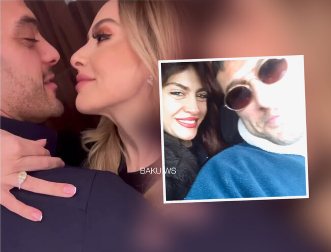 Azərbaycan əsilli müğənni nişanlısı ilə Hadisəyə acıq verdi - VİDEO