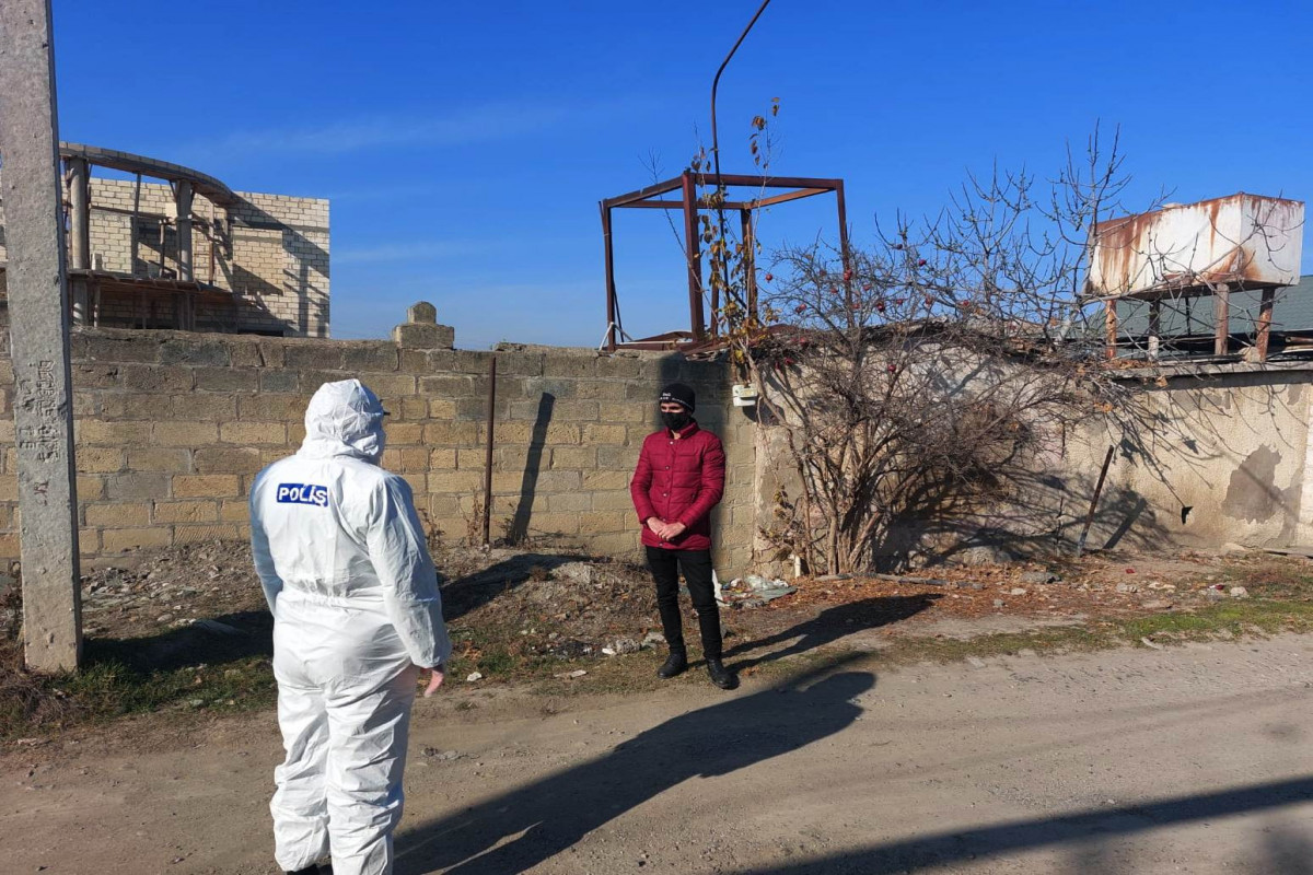 Sabirabadda yaşadığı ünvanı tərk edən COVID-19 xəstəsi saxlanılıb