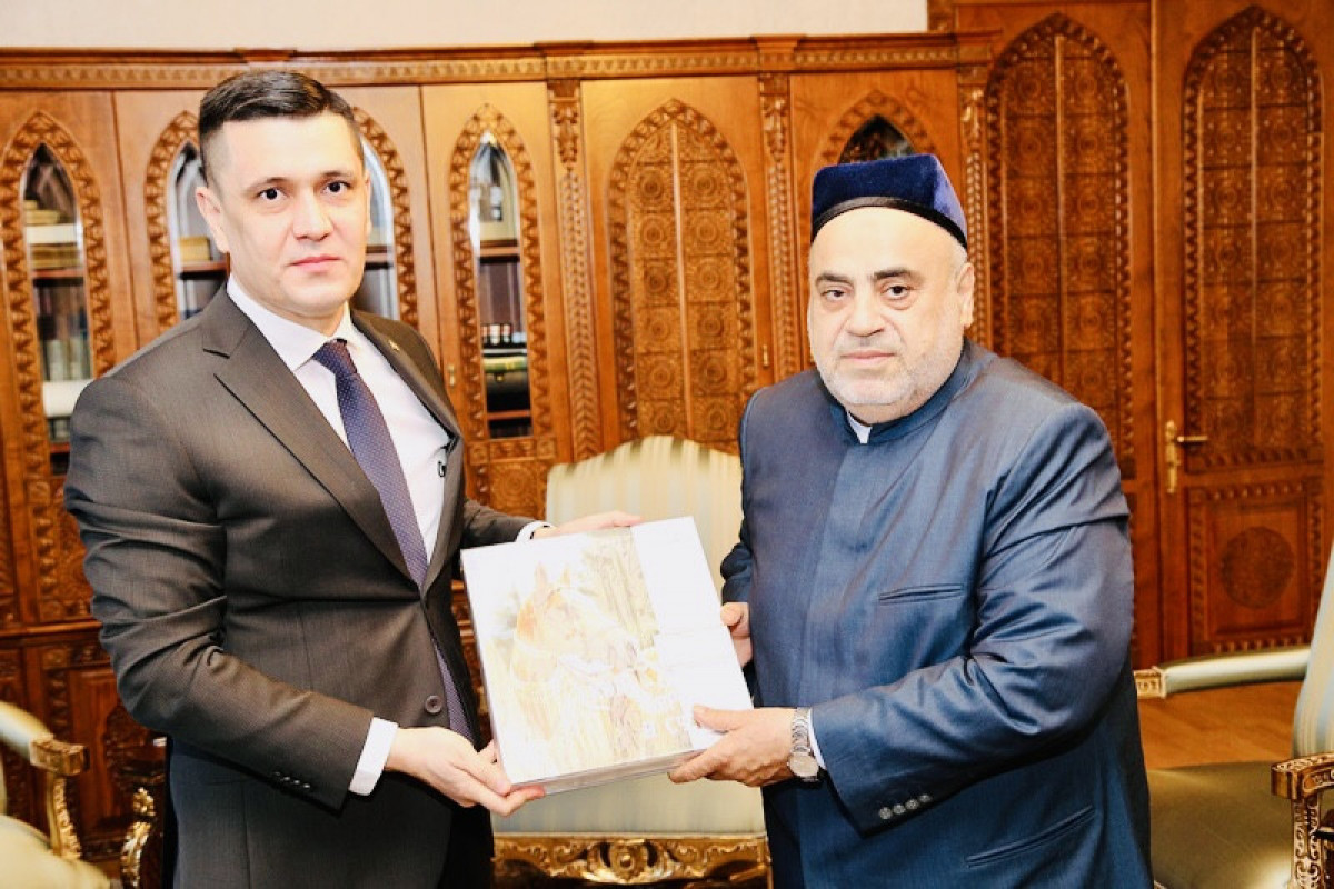 QMİ sədri Türkmənistan səfiri ilə görüşüb