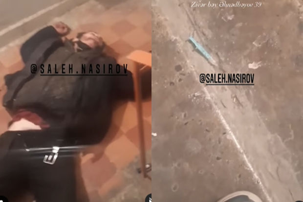 Bakıda binanın bloku narkomanların məskəninə çevrilib - VİDEO