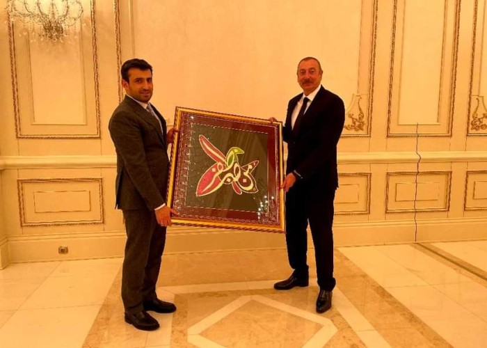Prezident İlham Əliyev Selcuq Bayraktarla görüşüb - FOTO