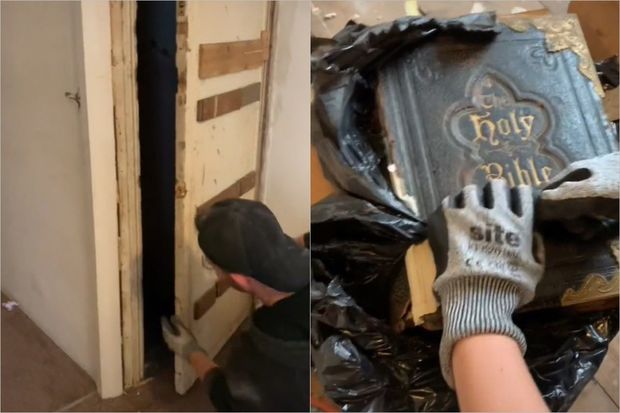 Пара нашла в своем доме потайную комнату с жуткими вещами - ФОТО/ВИДЕО