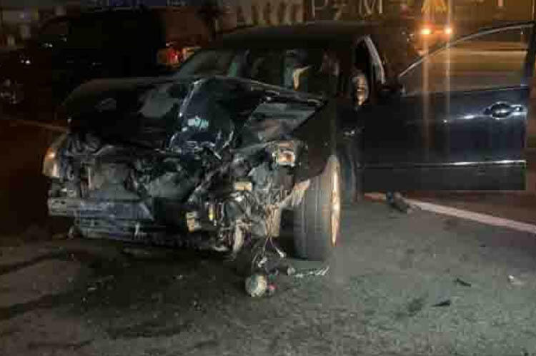 Bakıda yol qəzası baş verib, xəsarət alan var - FOTO