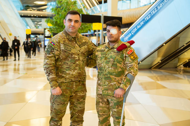 Фонд YAŞAT отправил на лечение в Турцию еще четырех тяжелораненых участников Отечественной войны - ФОТО