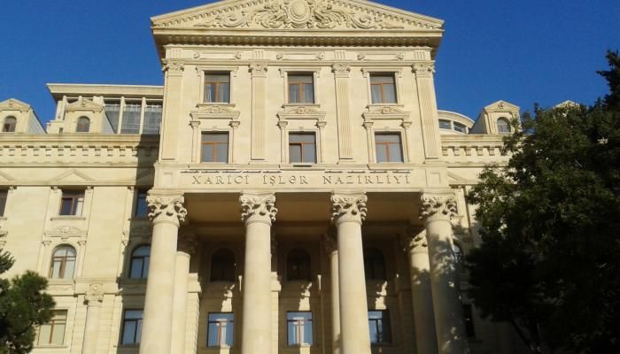 Azərbaycan XİN Paşinyanın açıqlamasına münasibət bildirib