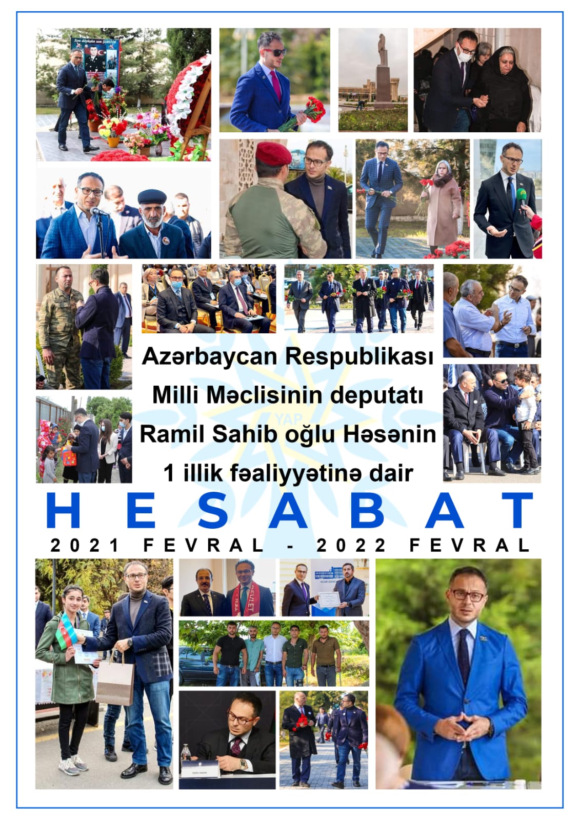 Deputat Ramil Həsən 1 illik hesabat verdi