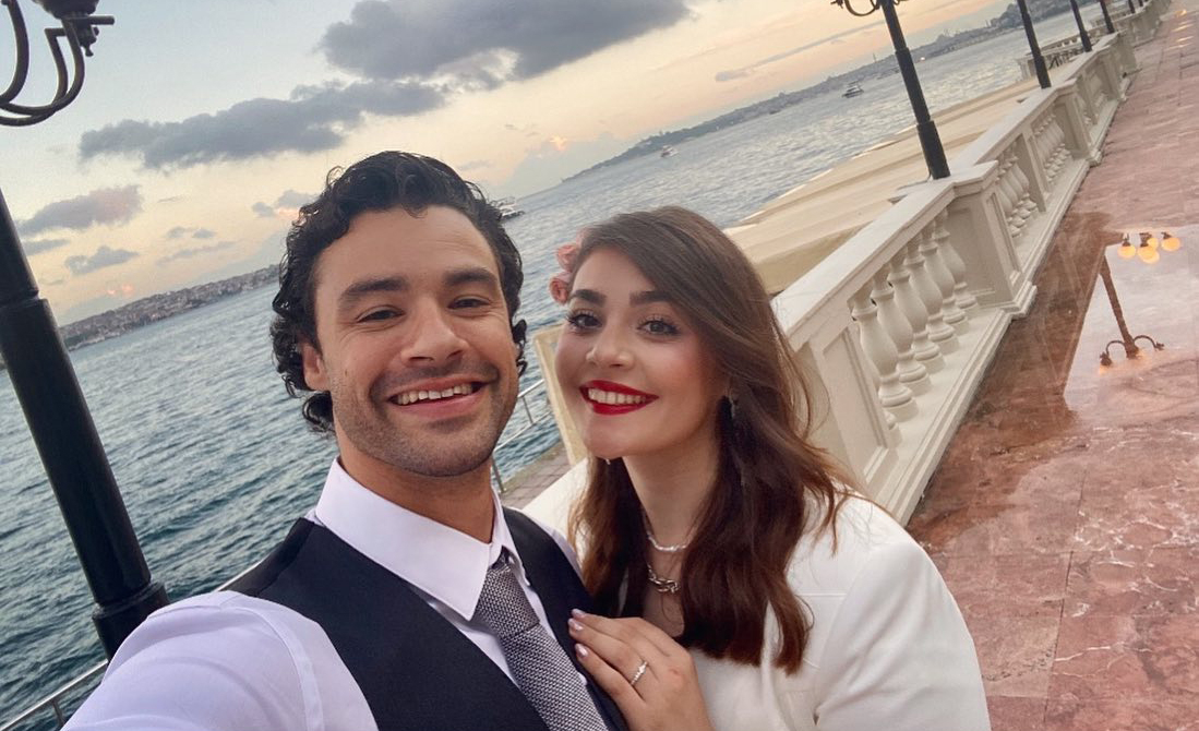 Van Dammın oğlu azərbaycanlı həyat yoldaşının 