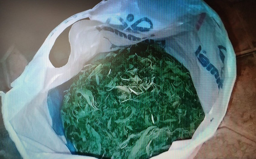 İsmayıllıda evində narkotik gizlədən şəxs saxlanılıb