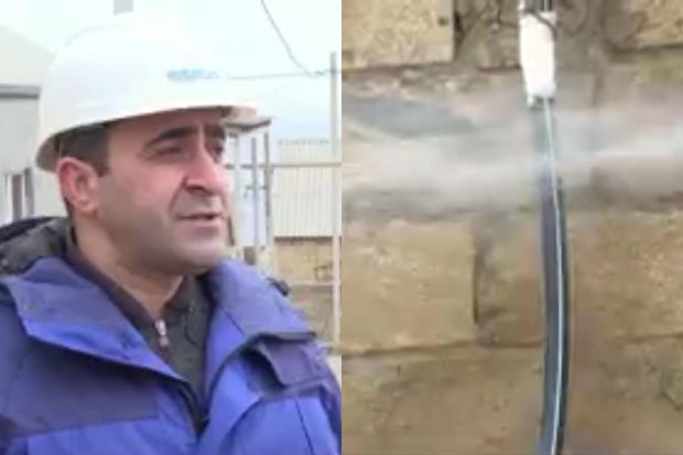 Bakıda qəribə dələduzluq: Qanunsuz qoşulduğu şəbəkədən gələn suyu qablaşdıraraq satışa çıxarıb - VİDEO