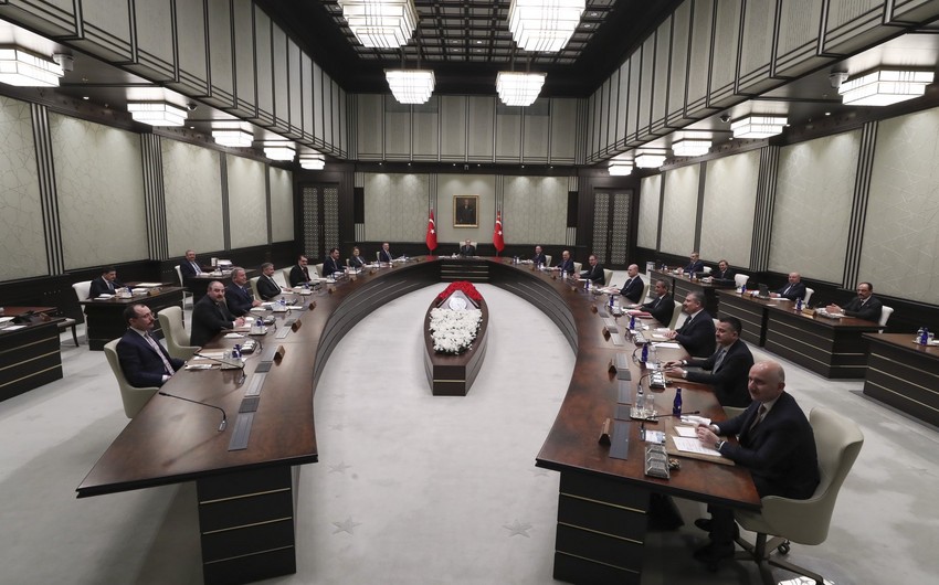 Türkiyə hökumətinin iclası keçirilir, Ermənistanla münasibətlər də gündəlikdədir