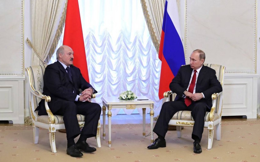 Putinlə Lukaşenko arasında görüşün tarixi açıqlanıb