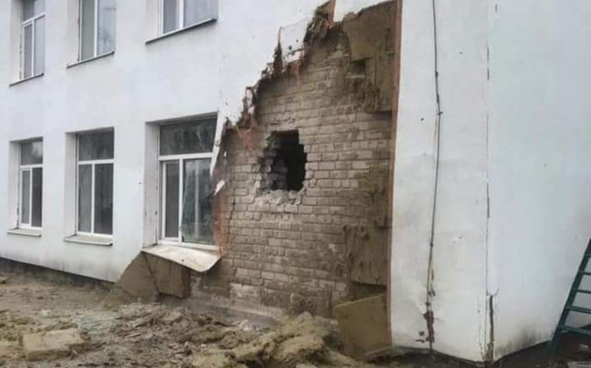 Ukrayna Prezidenti separatçıların bağçanı atəşə tutmasına münasibət bildirib