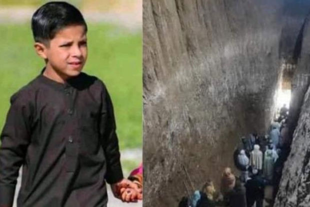 Əfqanıstanda altı yaşlı uşaq üç gündür düşdüyü quyudan çıxarılmasını gözləyir - FOTO
