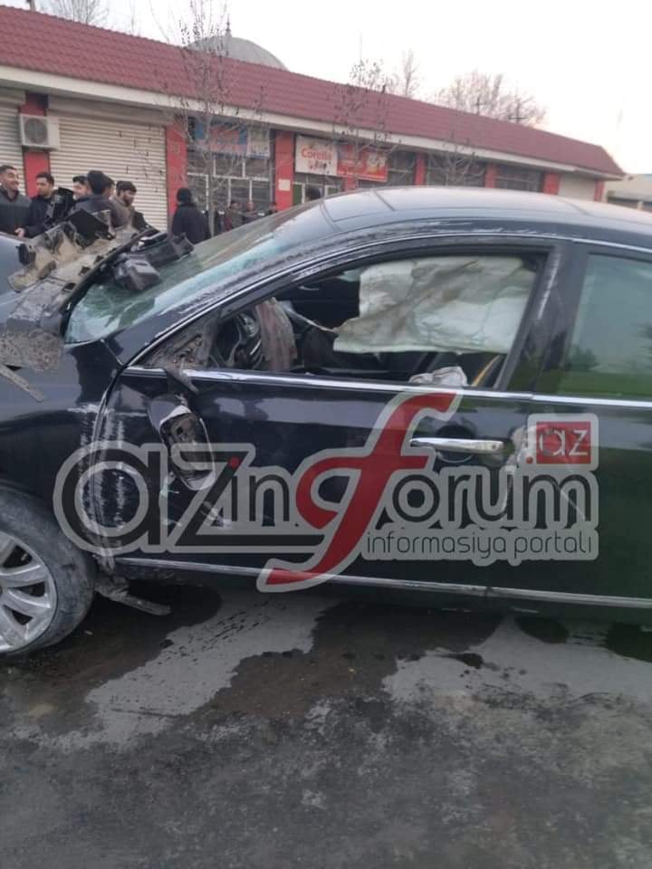 Beyləqan icra başçısı və müavinin xidməti maşınları bir-birilə toqquşdu – TƏFƏRRÜAT
