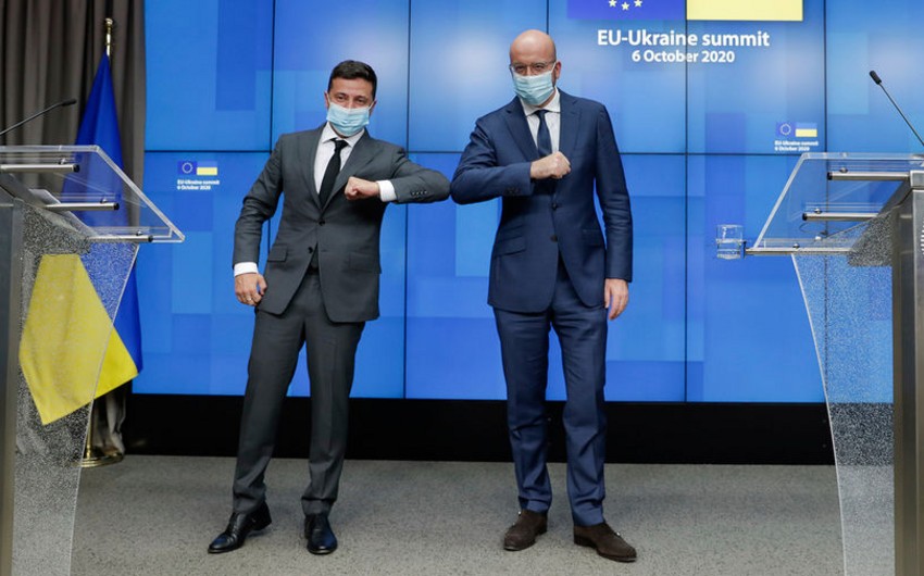 Şarl Mişel və Volodimir Zelenski arasında telefon danışığı olub