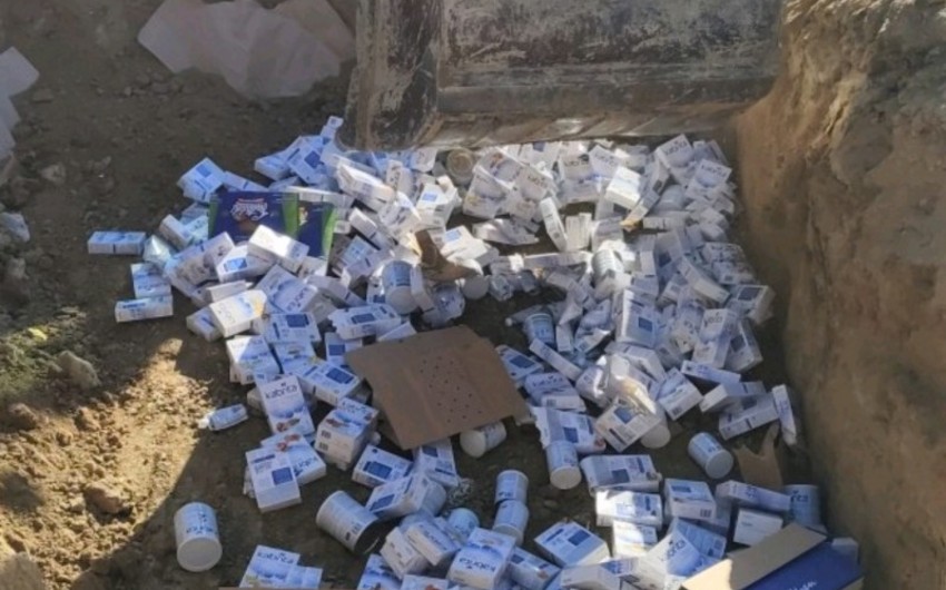 İstehlaka yararsız 110 kq uşaq qidası məhv edilib