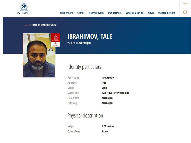 Azərbaycan silah alverçisini beynəlxalq axtarışa verdi